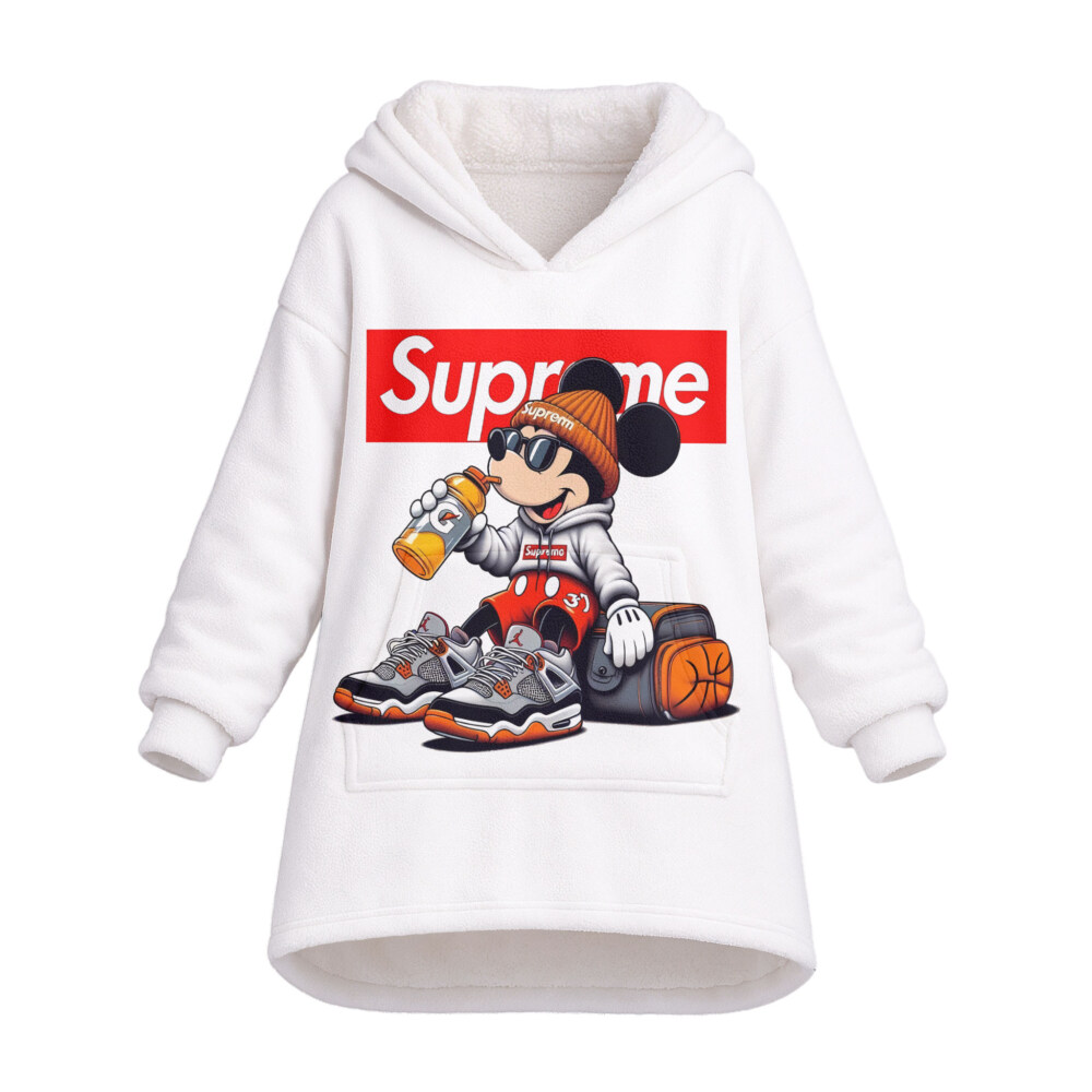 SUPREME, Mickey - Oodie Blanket Hoodie