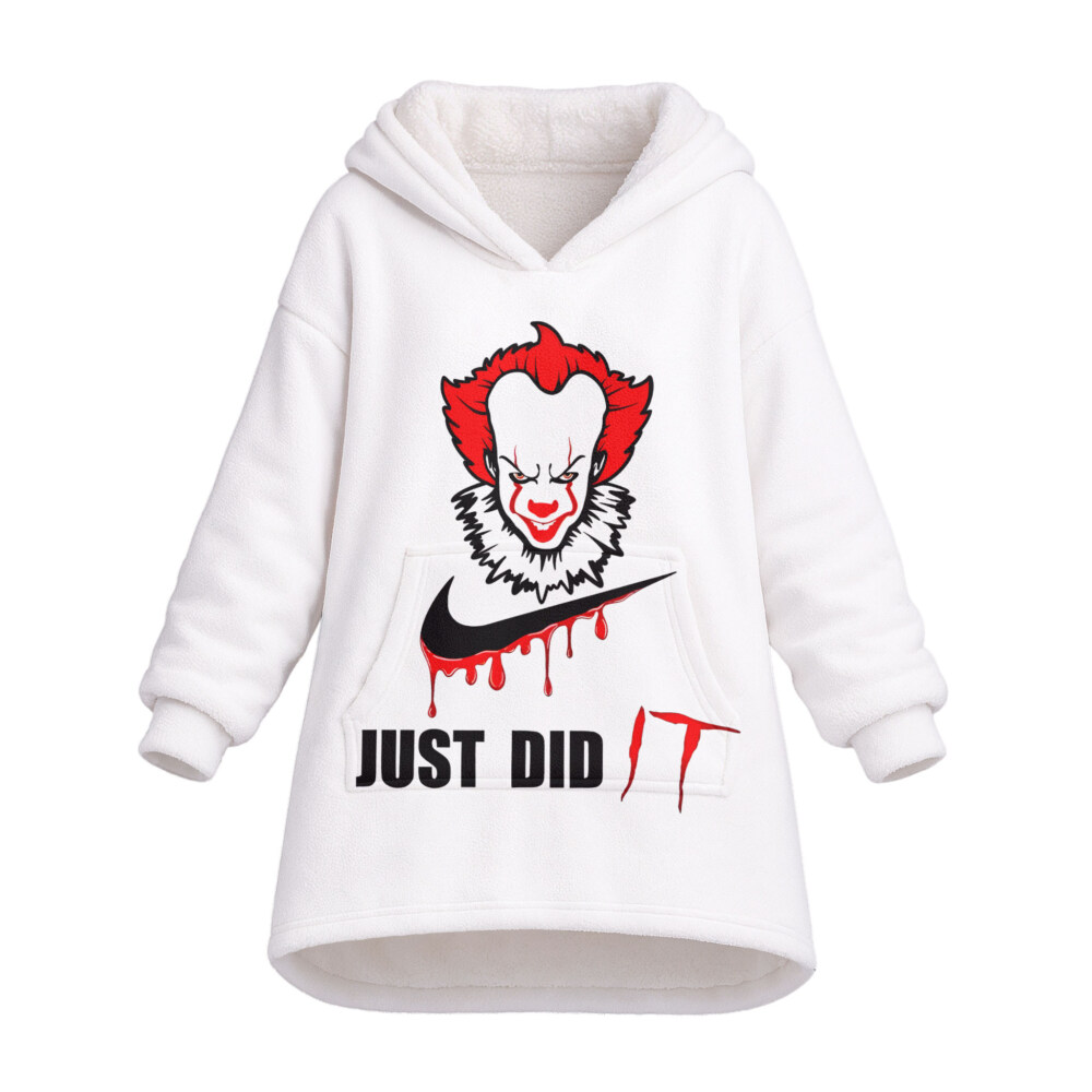 NIKE, It Pennywise, Halloween - Oodie Blanket Hoodie