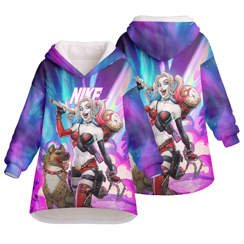 NIKE, Harley Quinn - Oodie Blanket Hoodie