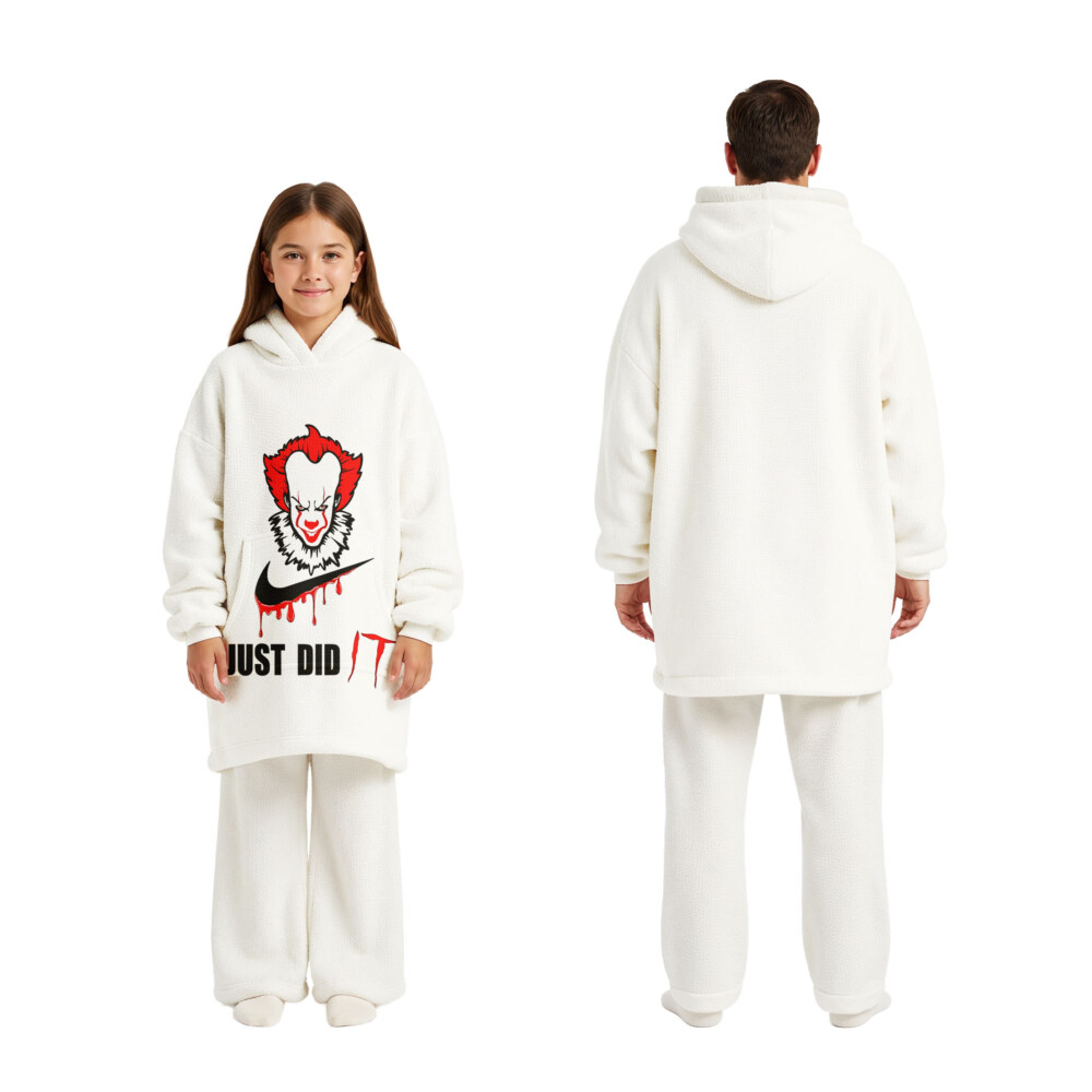 NIKE, It Pennywise, Halloween - Oodie Blanket Hoodie