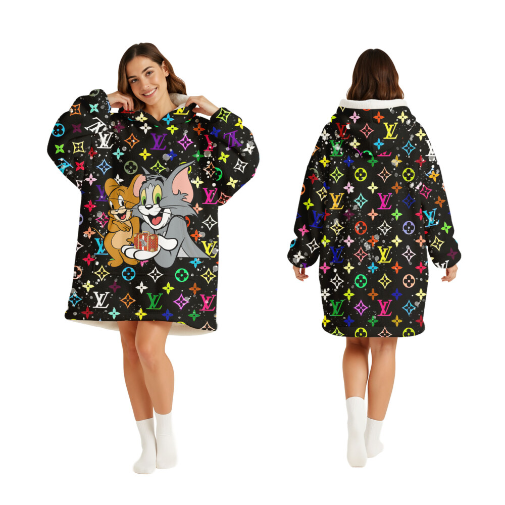 LOUIS VUITTON, Tom and Jerry - Oodie Blanket Hoodie