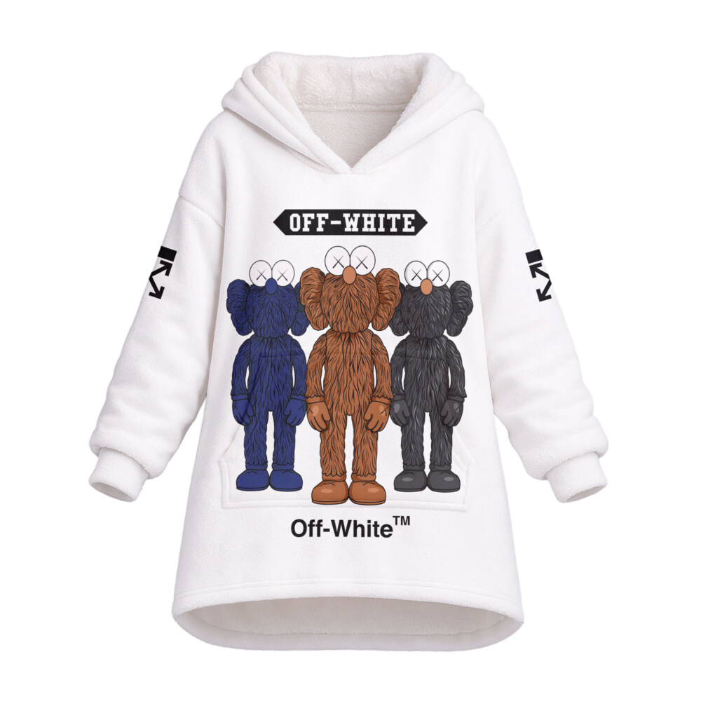 OFF WHITE, Kaws - Oodie Blanket Hoodie
