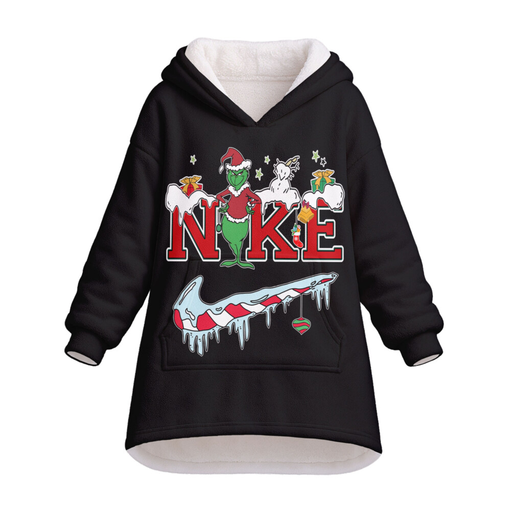 NIKE, Grinch Christmas - Oodie Blanket Hoodie
