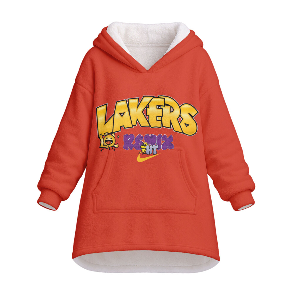 NIKE, Snoopy Lakers - Oodie Blanket Hoodie