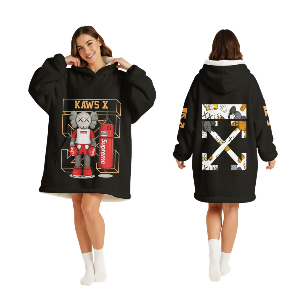 OFF WHITE, SUPREME, Kaws - Oodie Blanket Hoodie