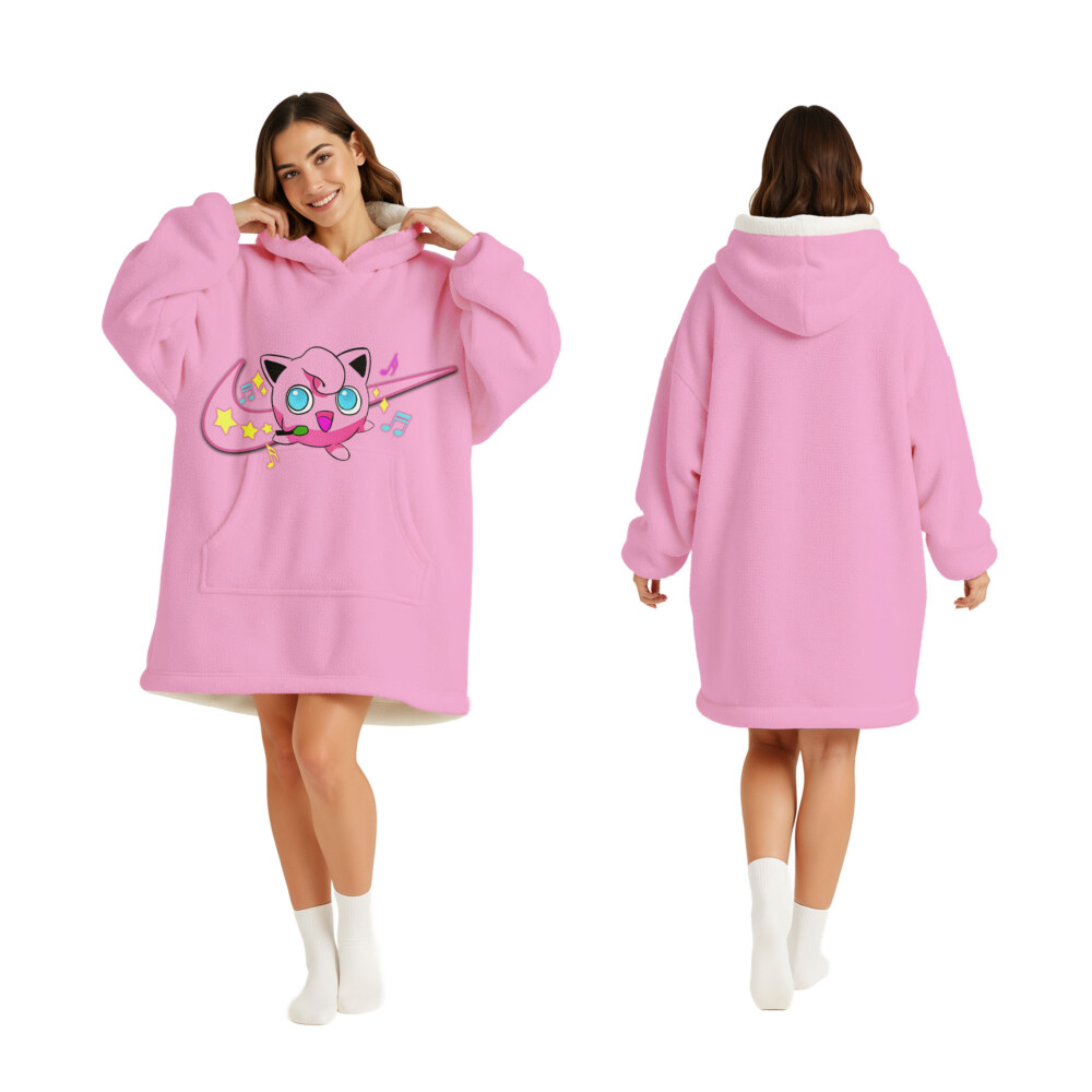 NIKE, Jigglypuff Pokemon - Oodie Blanket Hoodie