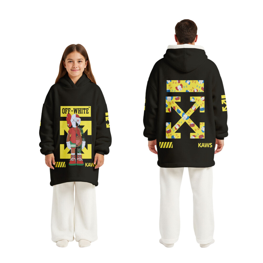 OFF WHITE, Kaws - Oodie Blanket Hoodie