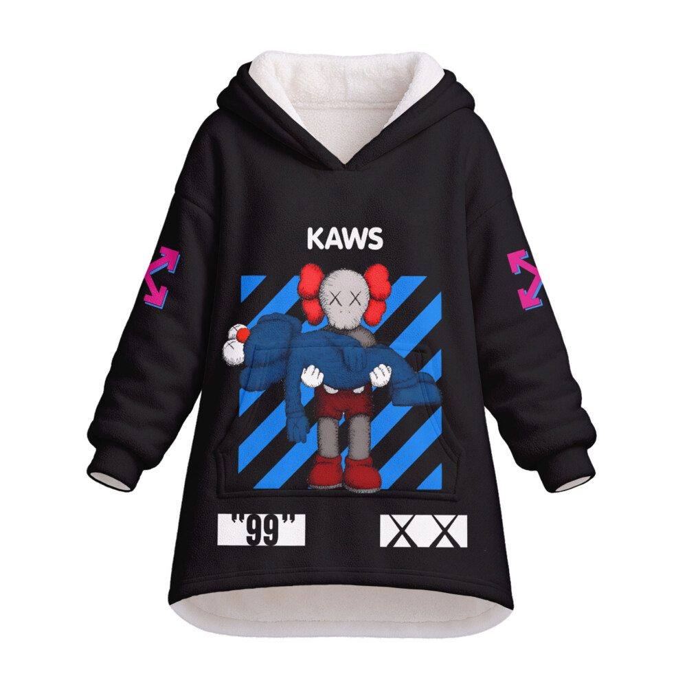 OFF WHITE, Kaws - Oodie Blanket Hoodie