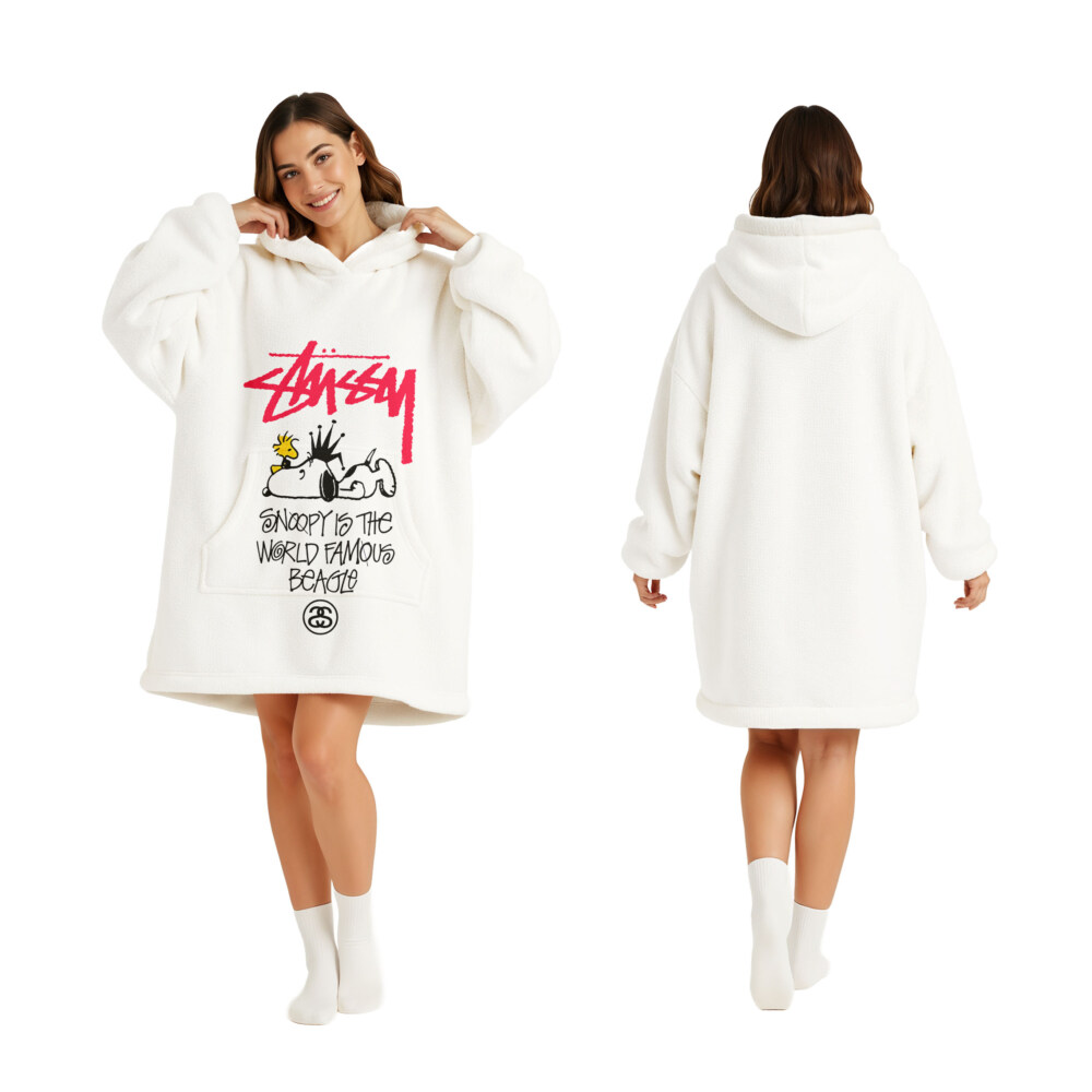 STUSSY, Snoopy - Oodie Blanket Hoodie