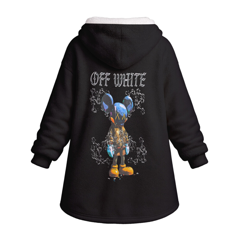 OFF WHITE, Mickey Kaws - Oodie Blanket Hoodie