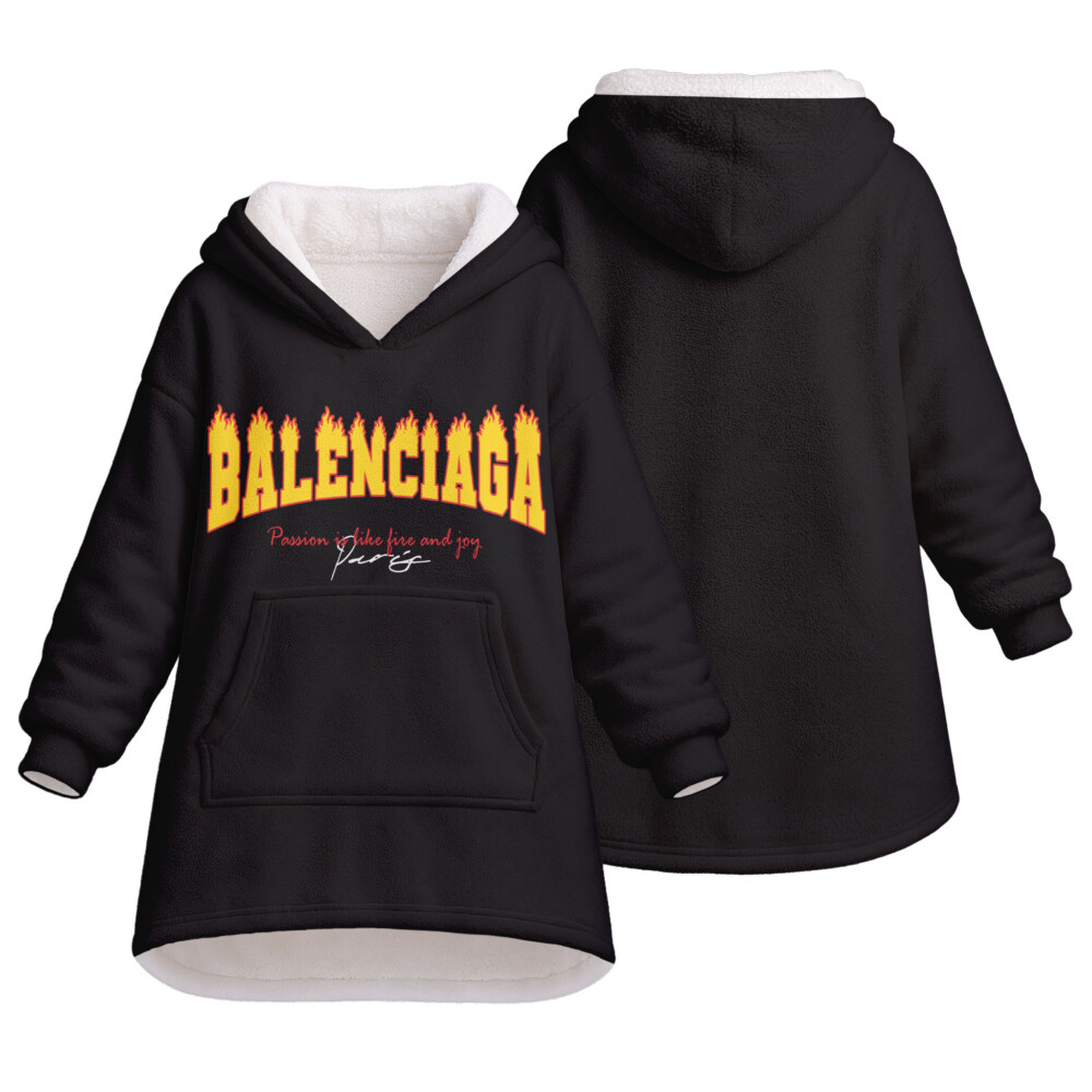 BALENCIAGA - Oodie Blanket Hoodie