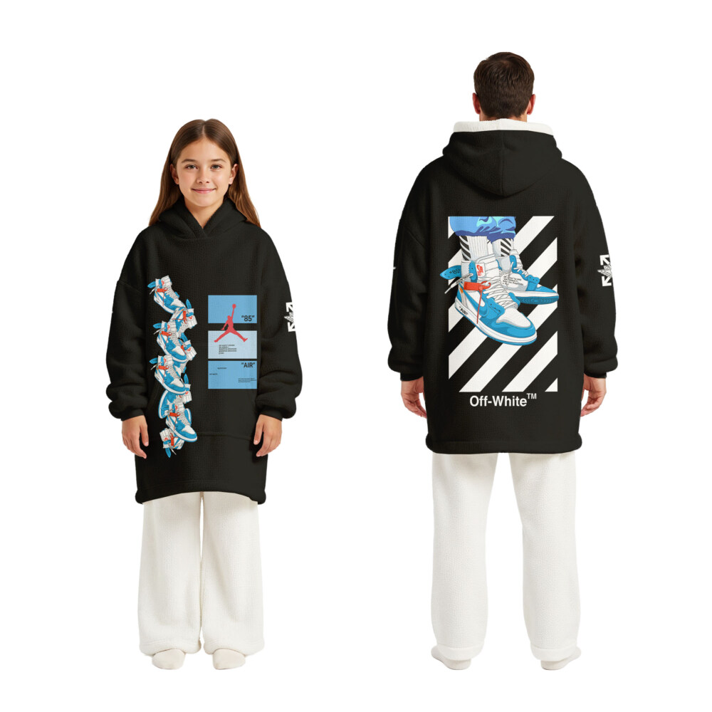 JORDAN, OFF WHITE - Oodie Blanket Hoodie