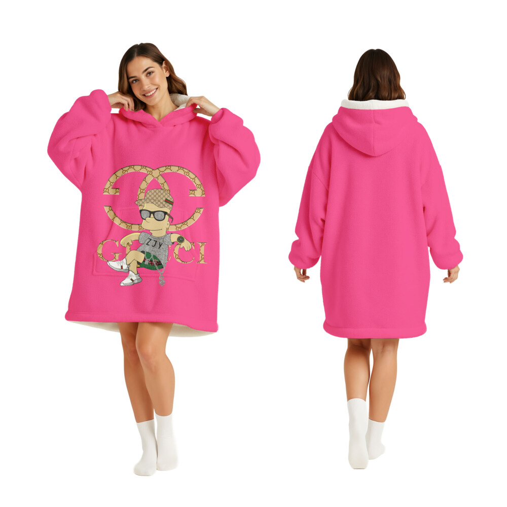Bart Simpson Fashion - Oodie Blanket Hoodie