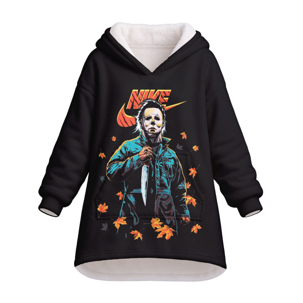 NIKE, Halloween Horror Movie - Oodie Blanket Hoodie