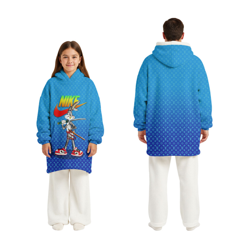 Bunny, LOUIS VUITTON, NIKE - Oodie Blanket Hoodie