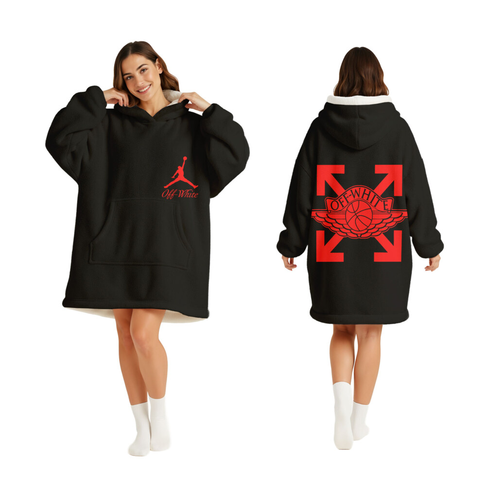 JORDAN, OFF WHITE - Oodie Blanket Hoodie