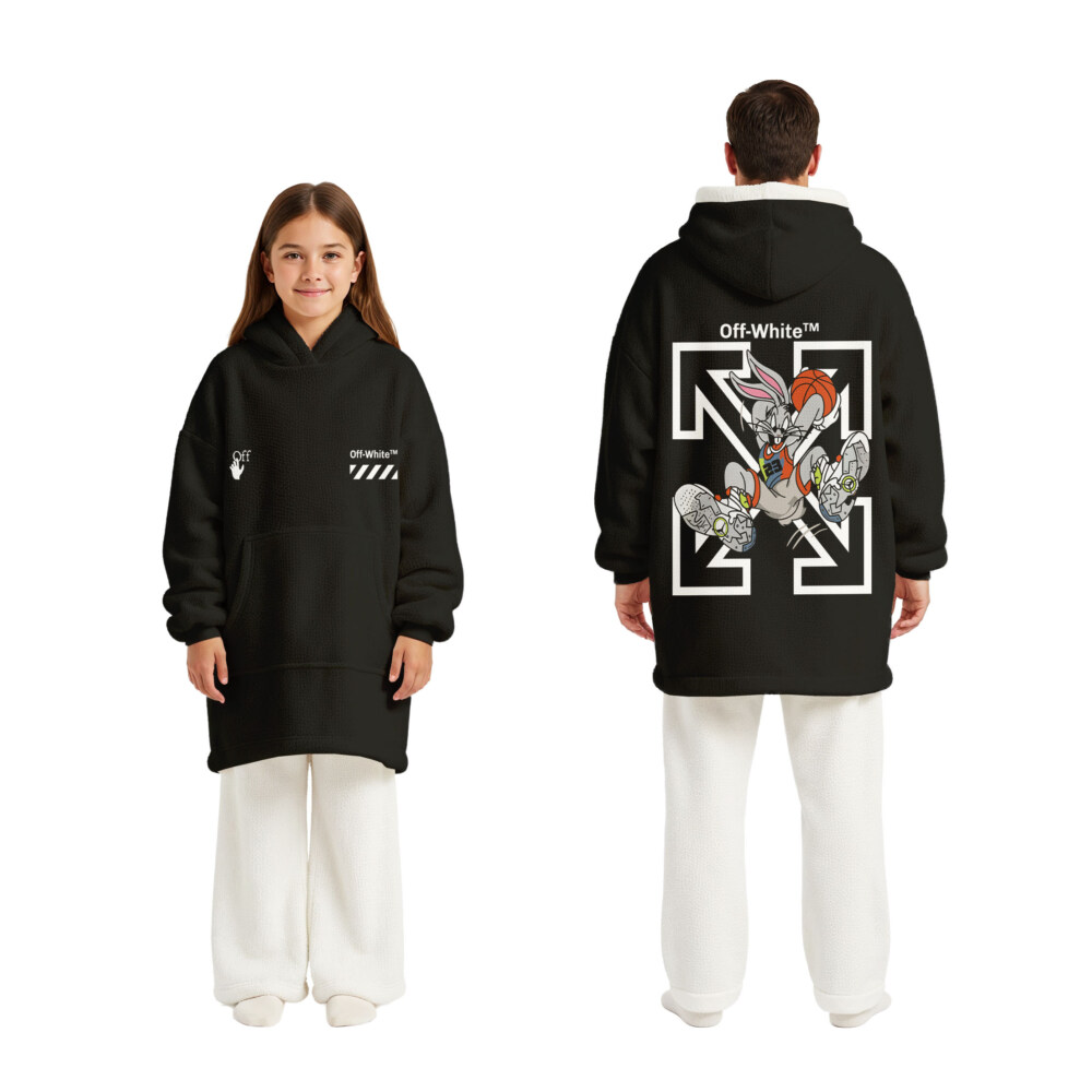 OFF WHITE, Looney Tunes Basketball - Oodie Blanket Hoodie