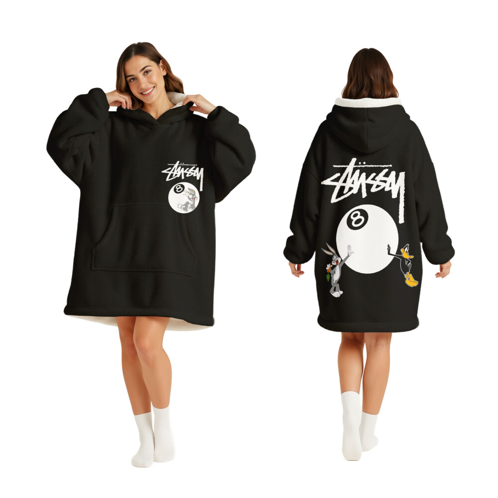 STUSSY, Bunny Rabbit - Oodie Blanket Hoodie