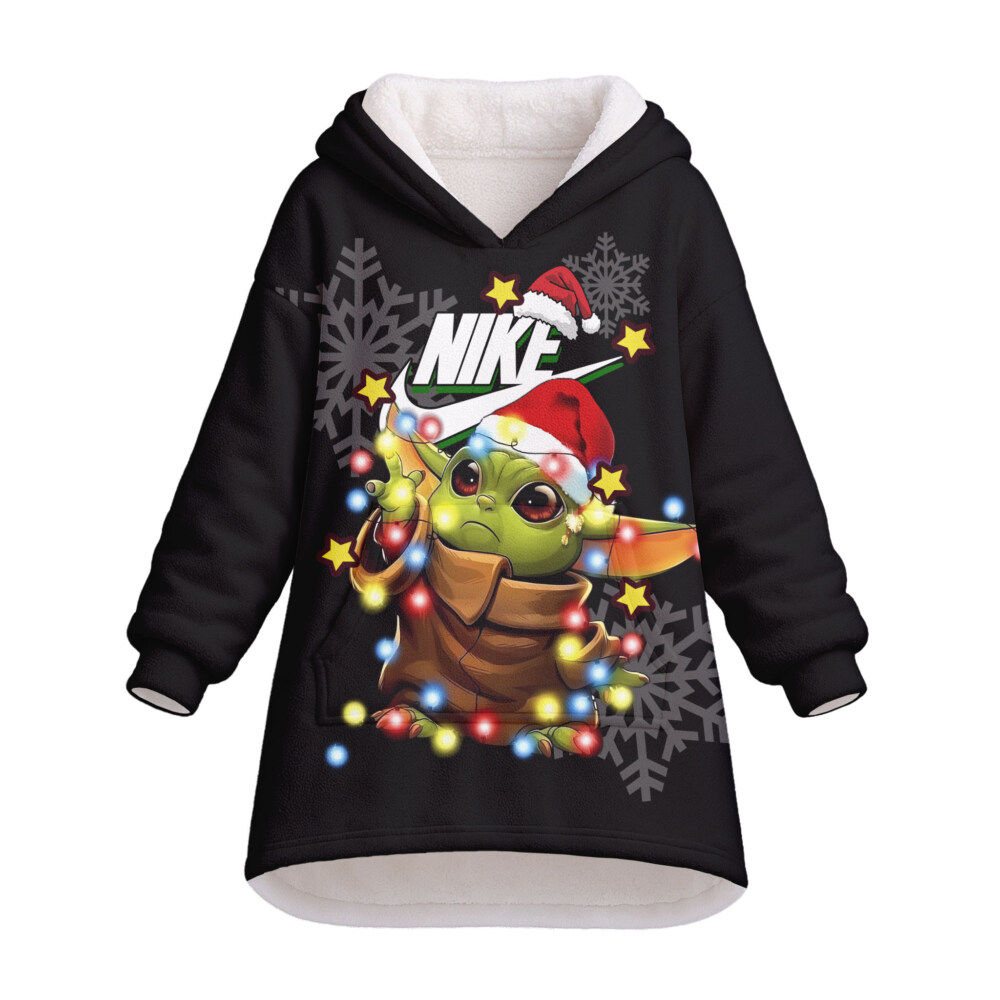 NIKE, Baby Yoda Christmas - Oodie Blanket Hoodie