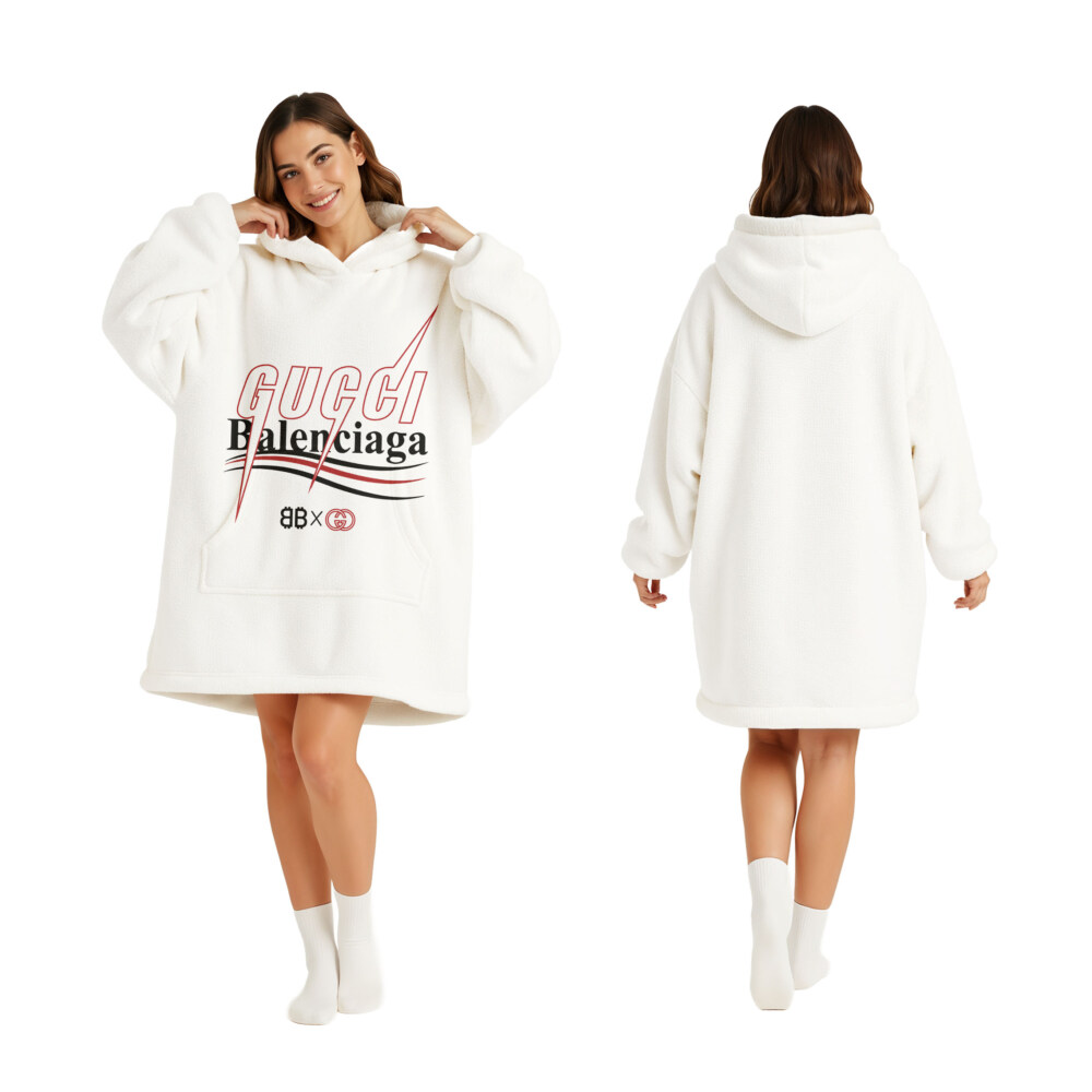 BALENCIAGA, Fashion - Oodie Blanket Hoodie
