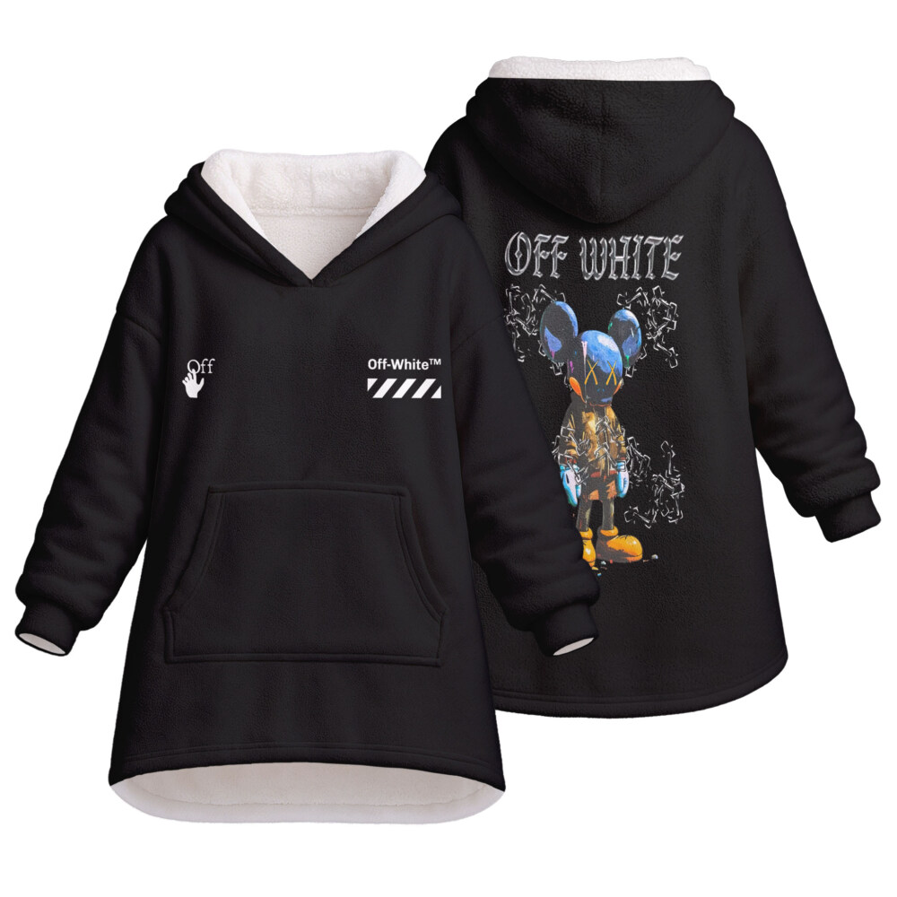 OFF WHITE, Mickey Kaws - Oodie Blanket Hoodie