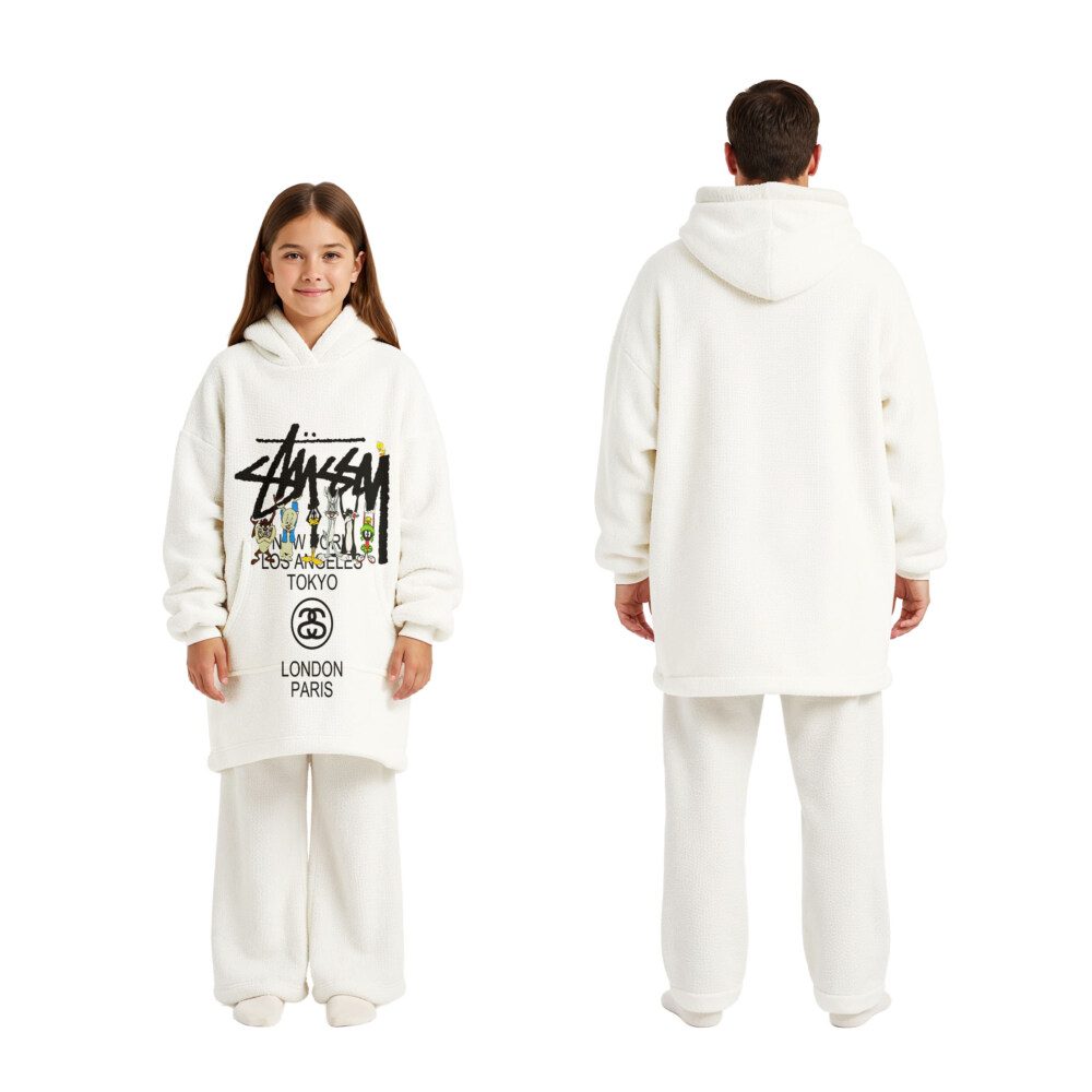 STUSSY, Looney Tunes - Oodie Blanket Hoodie