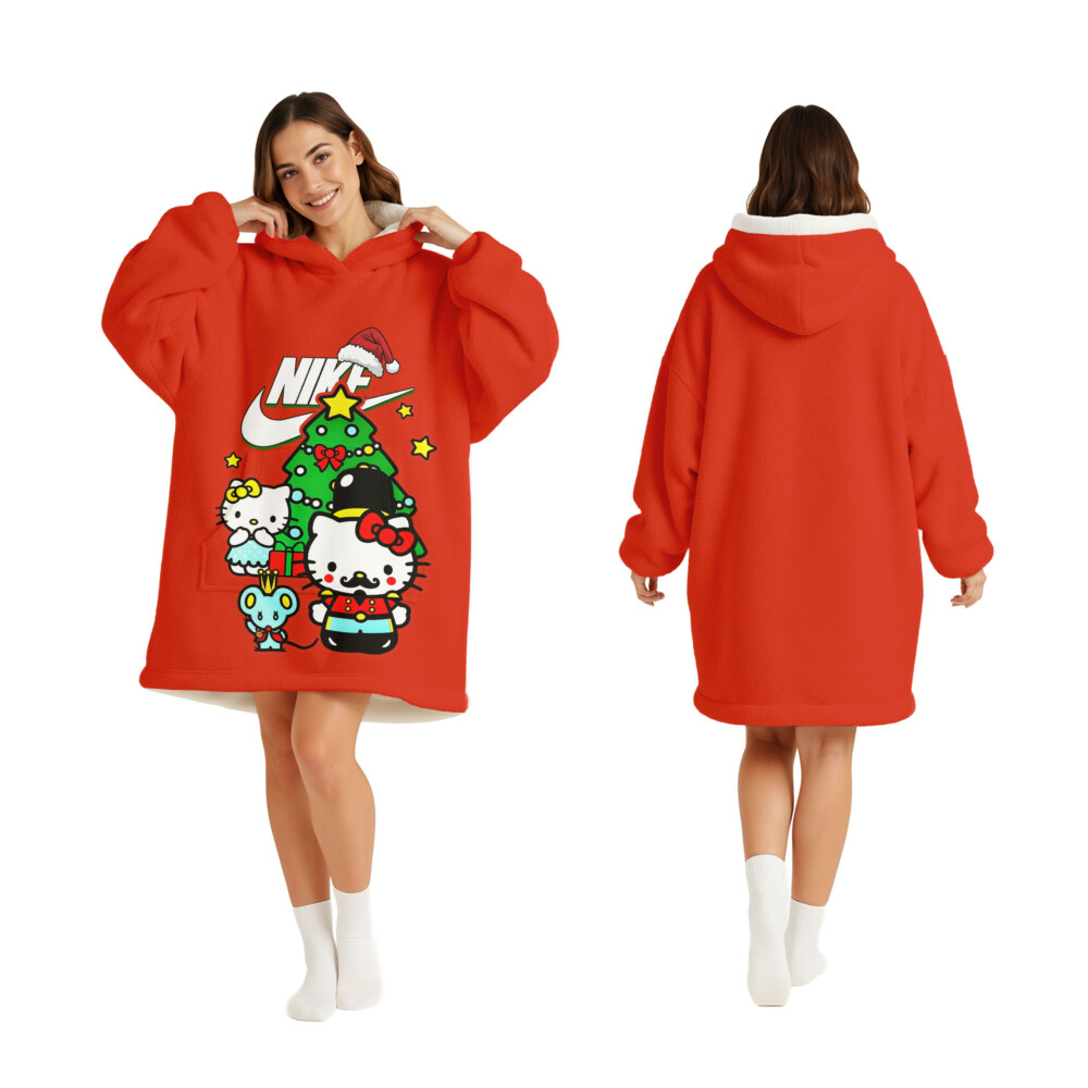 NIKE, Hello Kitty Christmas - Oodie Blanket Hoodie