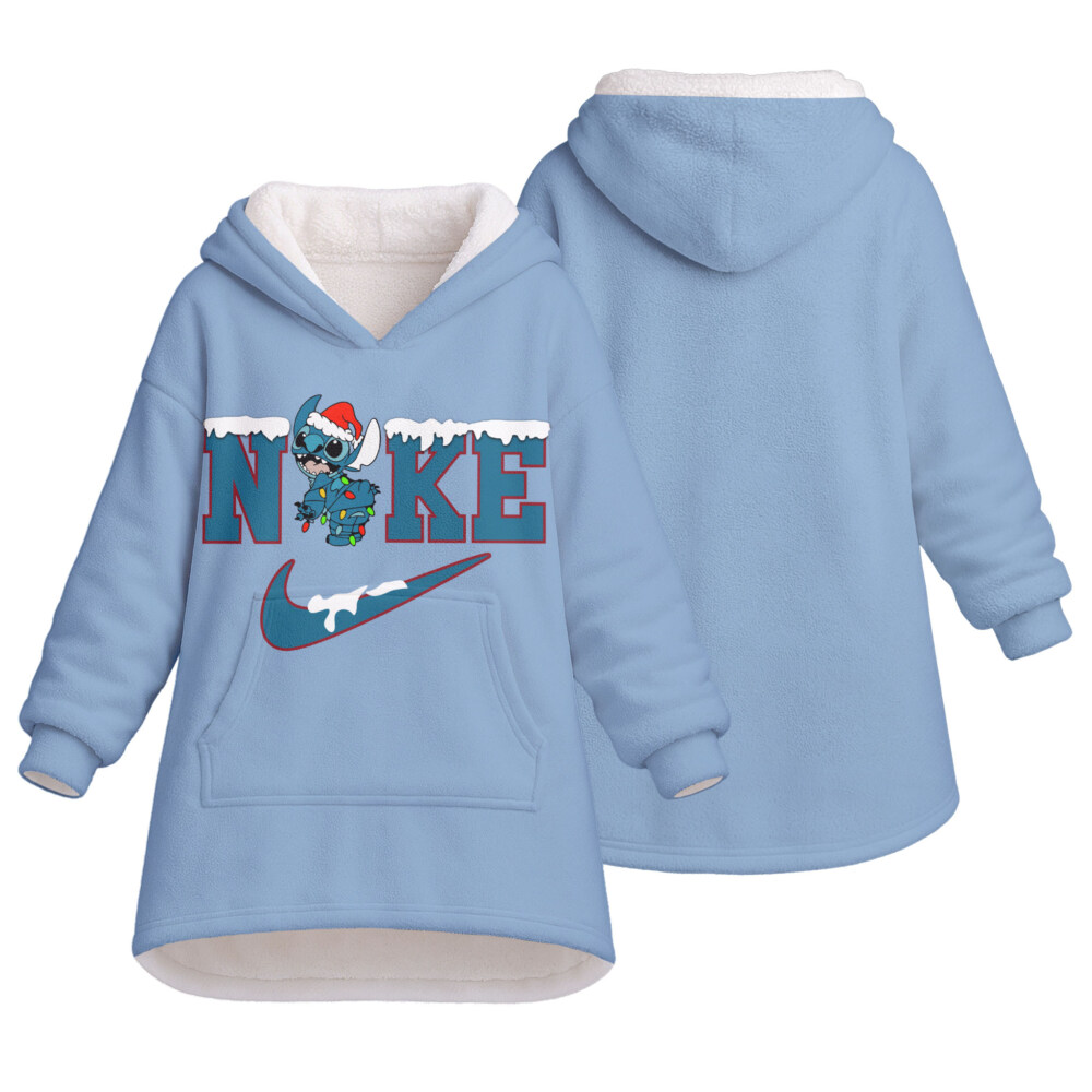 NIKE, Stitch Christmas - Oodie Blanket Hoodie