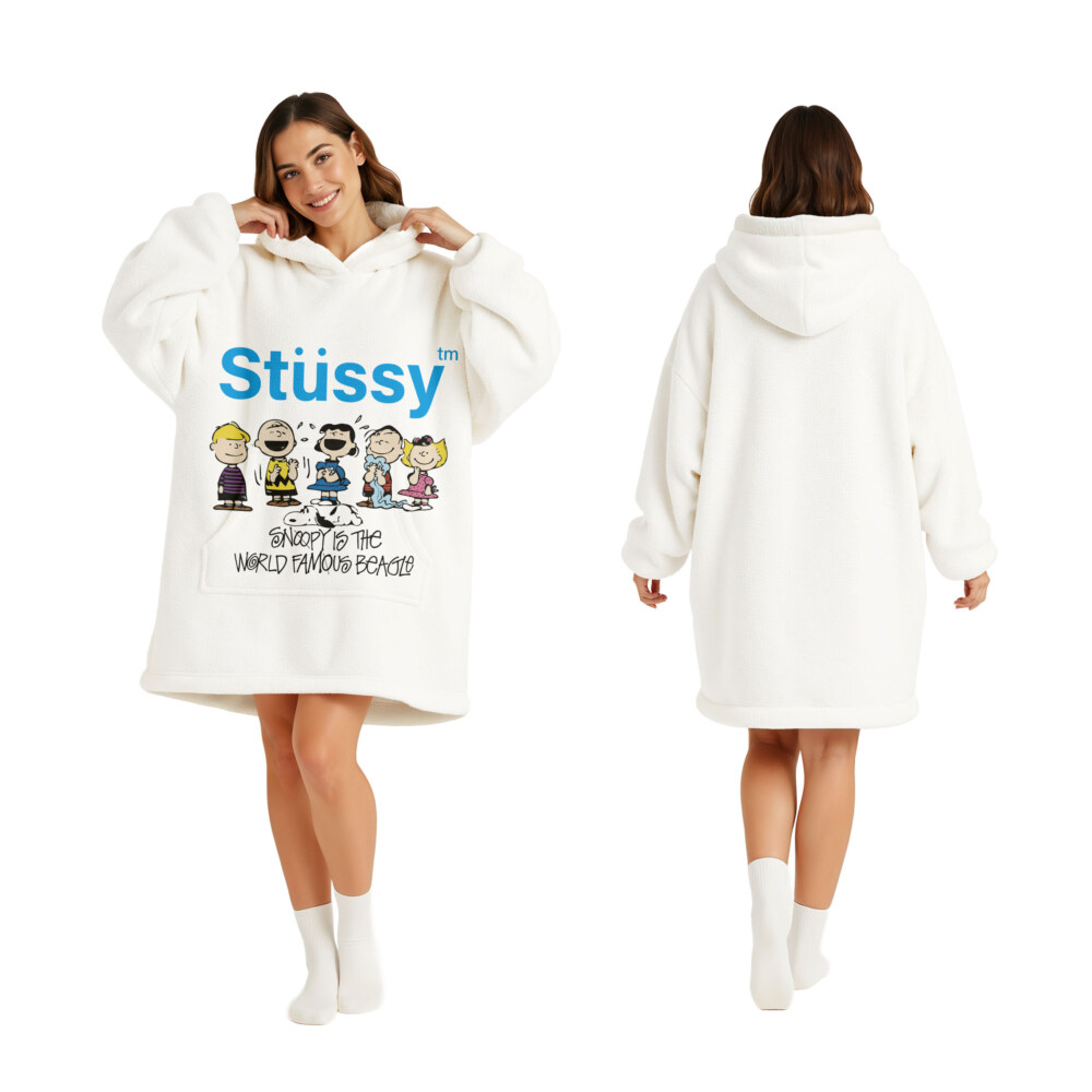 STUSSY, Snoopy - Oodie Blanket Hoodie
