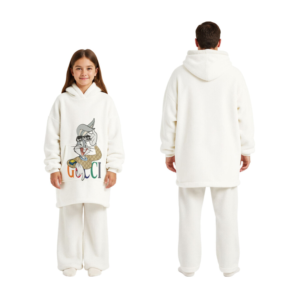 Fashion Bugs Bunny - Oodie Blanket Hoodie