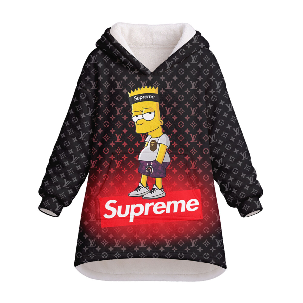 Bart Simpson, SUPREME - Oodie Blanket Hoodie
