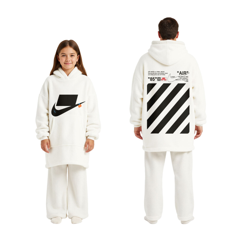 NIKE, OFF WHITE - Oodie Blanket Hoodie