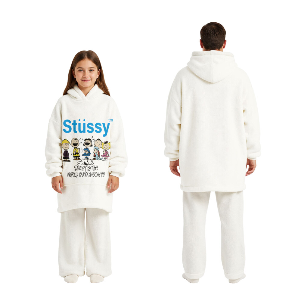 STUSSY, Snoopy - Oodie Blanket Hoodie