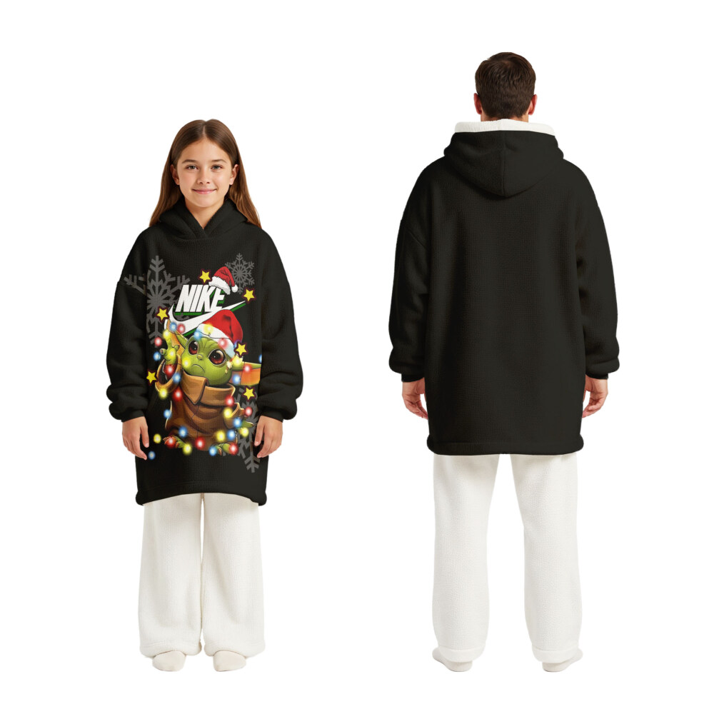 NIKE, Baby Yoda Christmas - Oodie Blanket Hoodie