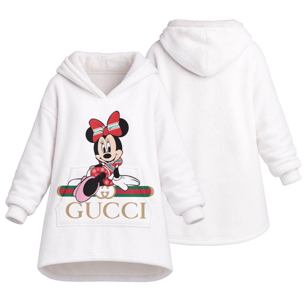 Fashion Minnie mouse Christmas - Oodie Blanket Hoodie