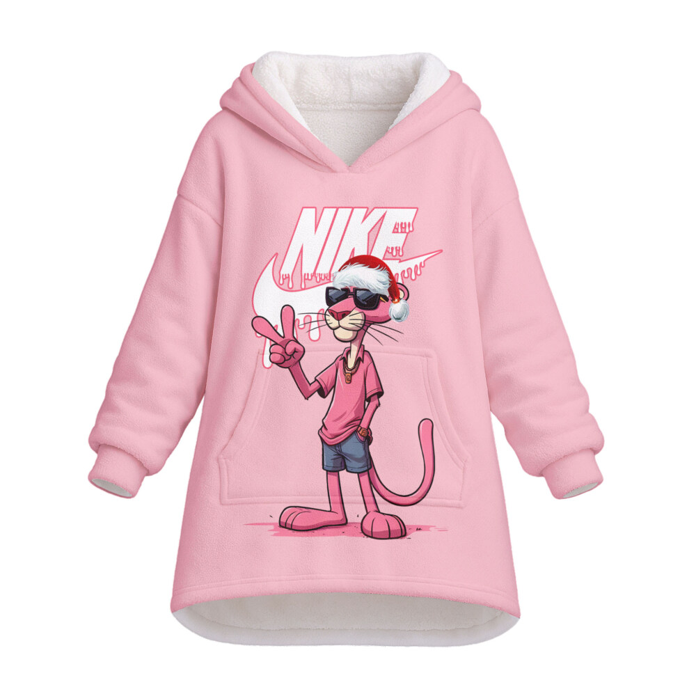 NIKE, Pink Panther Christmas - Oodie Blanket Hoodie