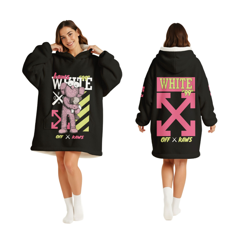 OFF WHITE, Kaws - Oodie Blanket Hoodie