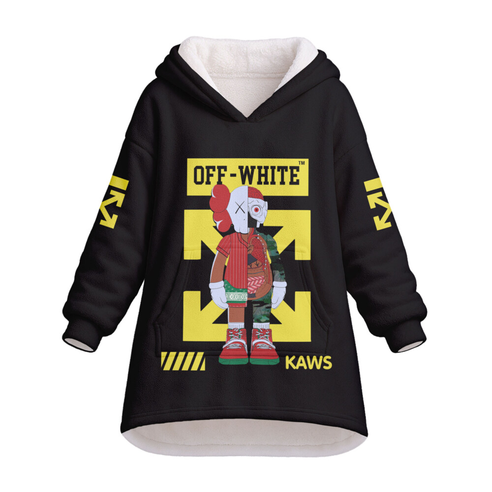 OFF WHITE, Kaws - Oodie Blanket Hoodie