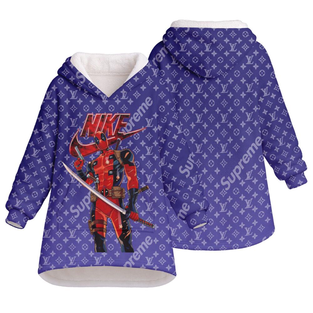 NIKE, LV, Supreme, Deadpool - Oodie Blanket Hoodie