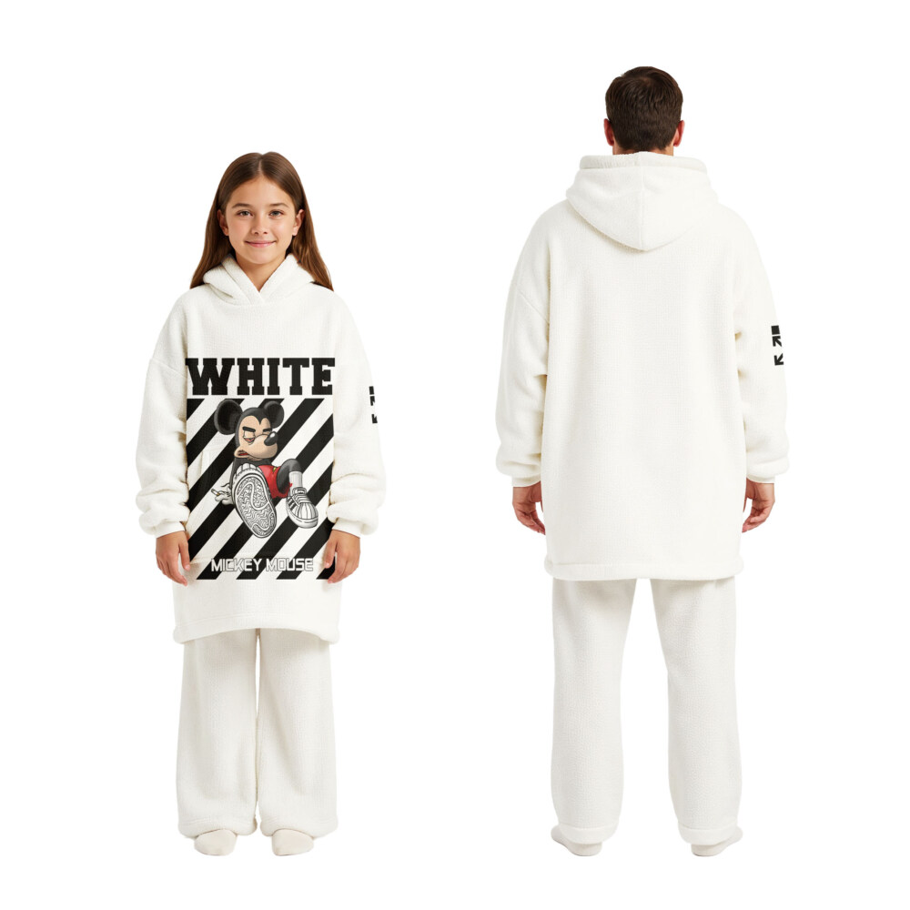 OFF WHITE, Mickey Mouse - Oodie Blanket Hoodie