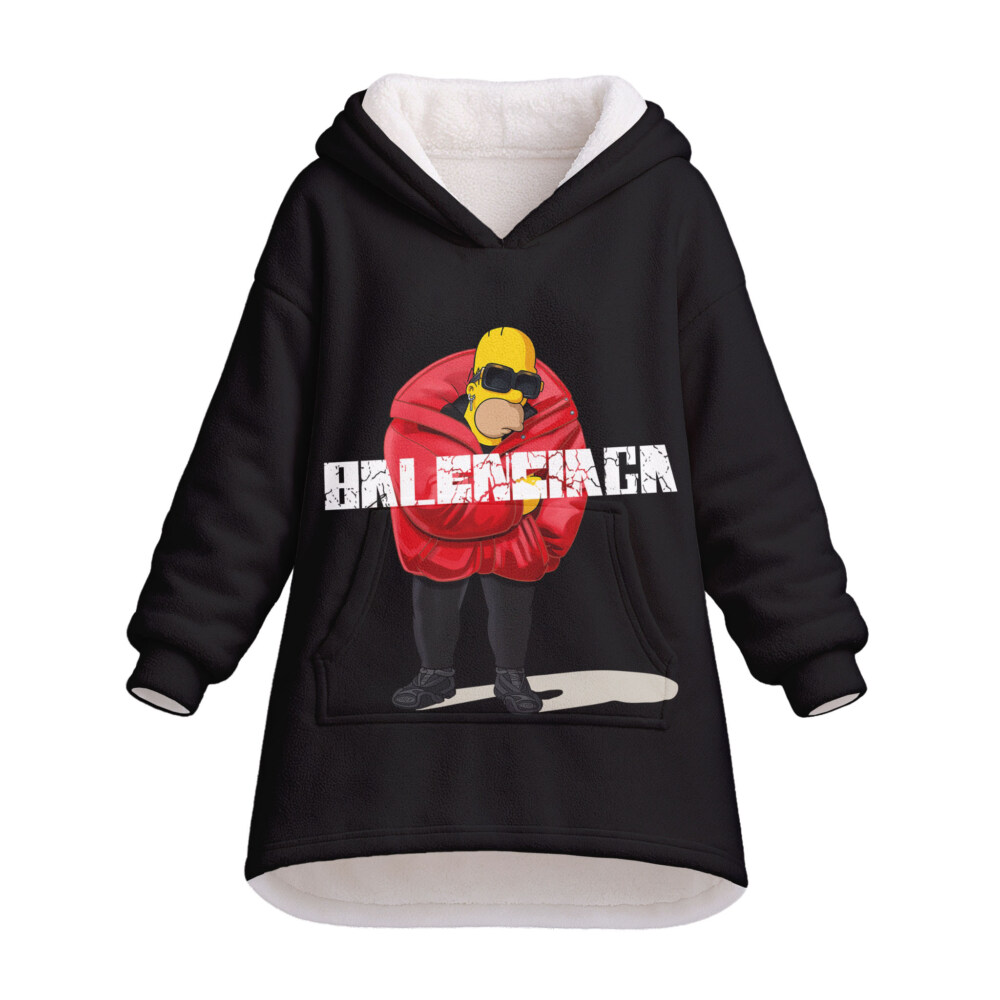 BALENCIAGA, The Simpson - Oodie Blanket Hoodie