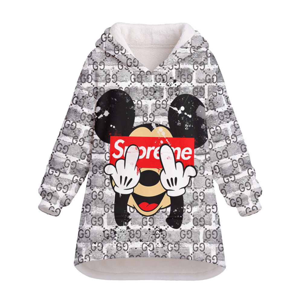 Mickey Mouse, Fashion SUPREME - Oodie Blanket Hoodie