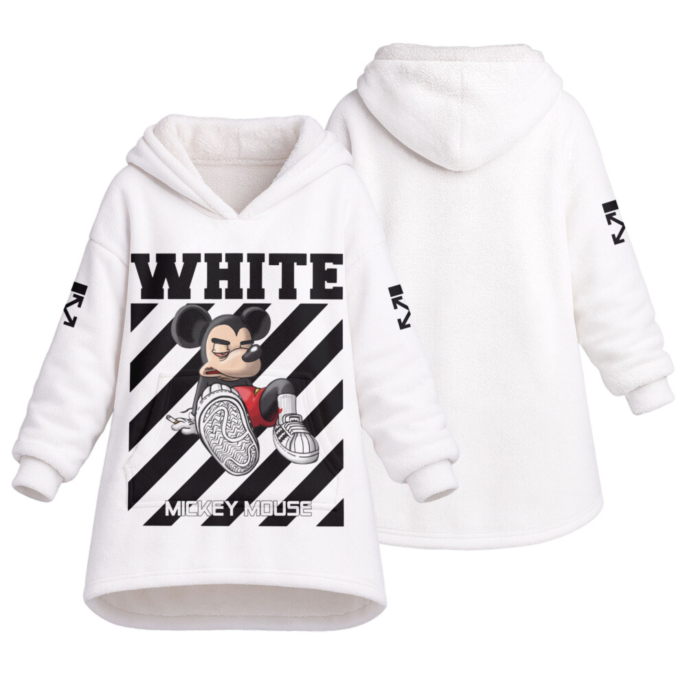 OFF WHITE, Mickey Mouse - Oodie Blanket Hoodie