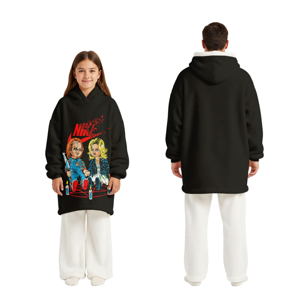 NIKE, Chucky Halloween - Oodie Blanket Hoodie