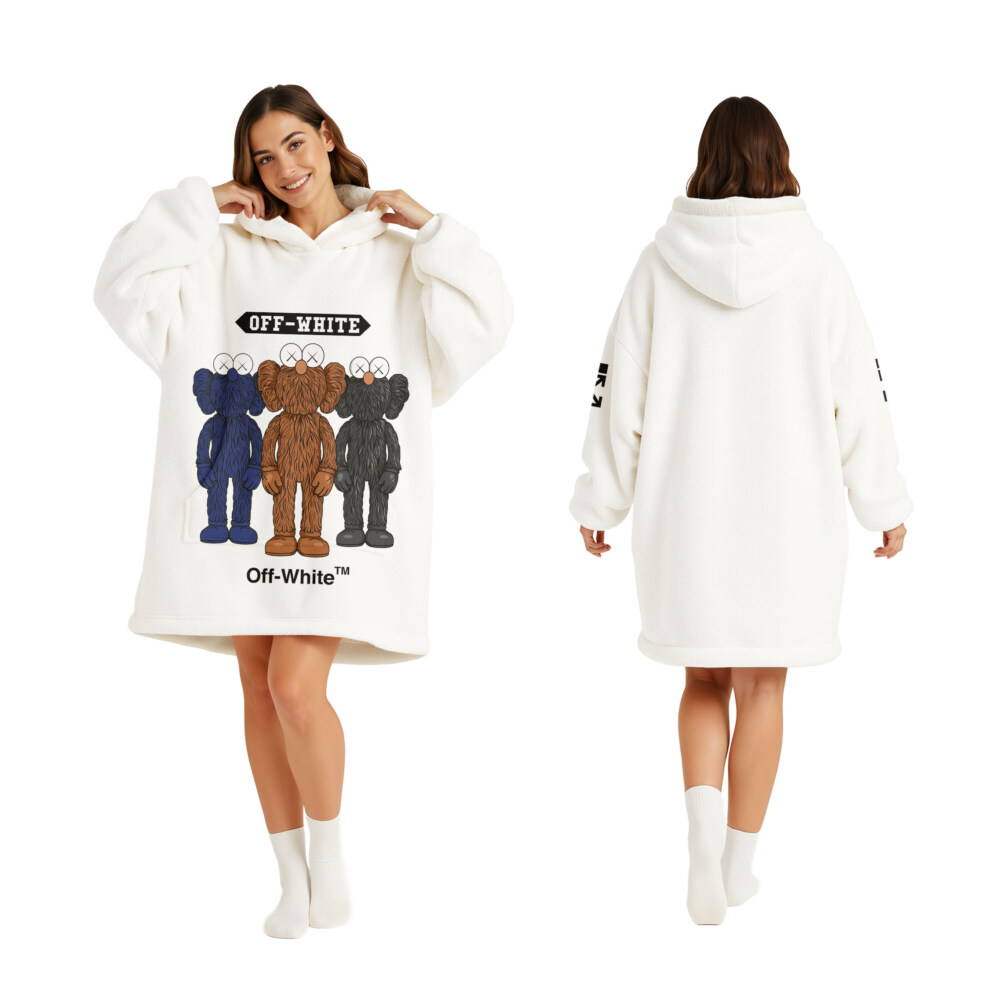 OFF WHITE, Kaws - Oodie Blanket Hoodie