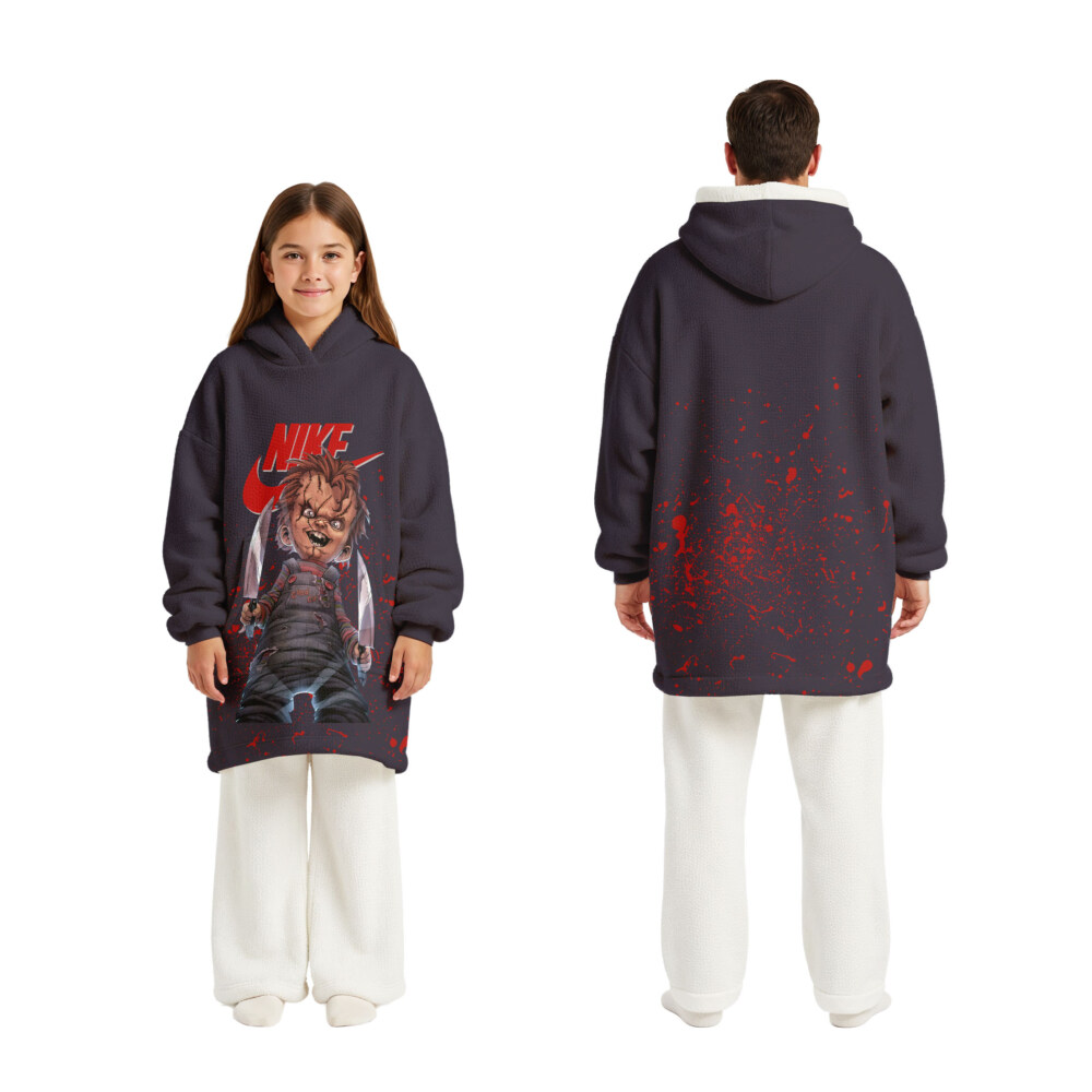 NIKE, Laughing Chucky - Oodie Blanket Hoodie