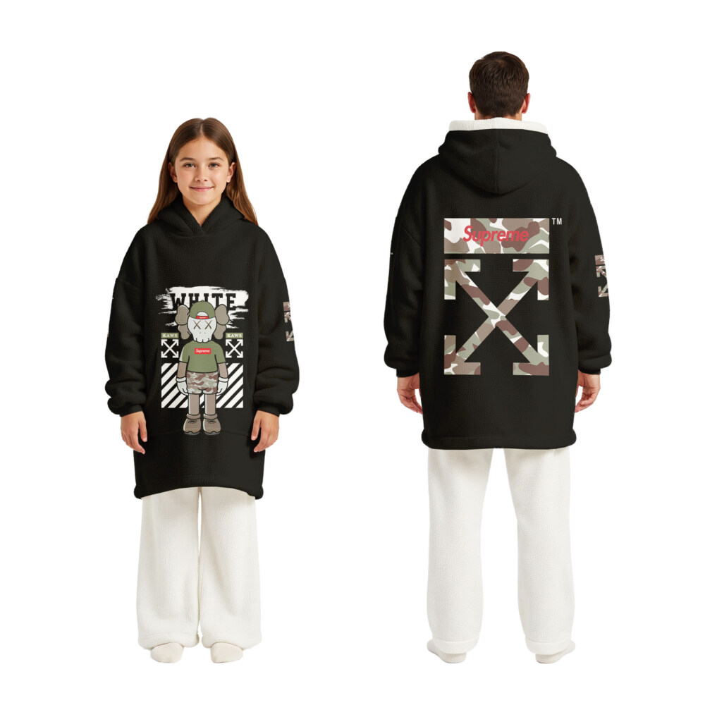 OFF WHITE, SUPREME, Kaws - Oodie Blanket Hoodie