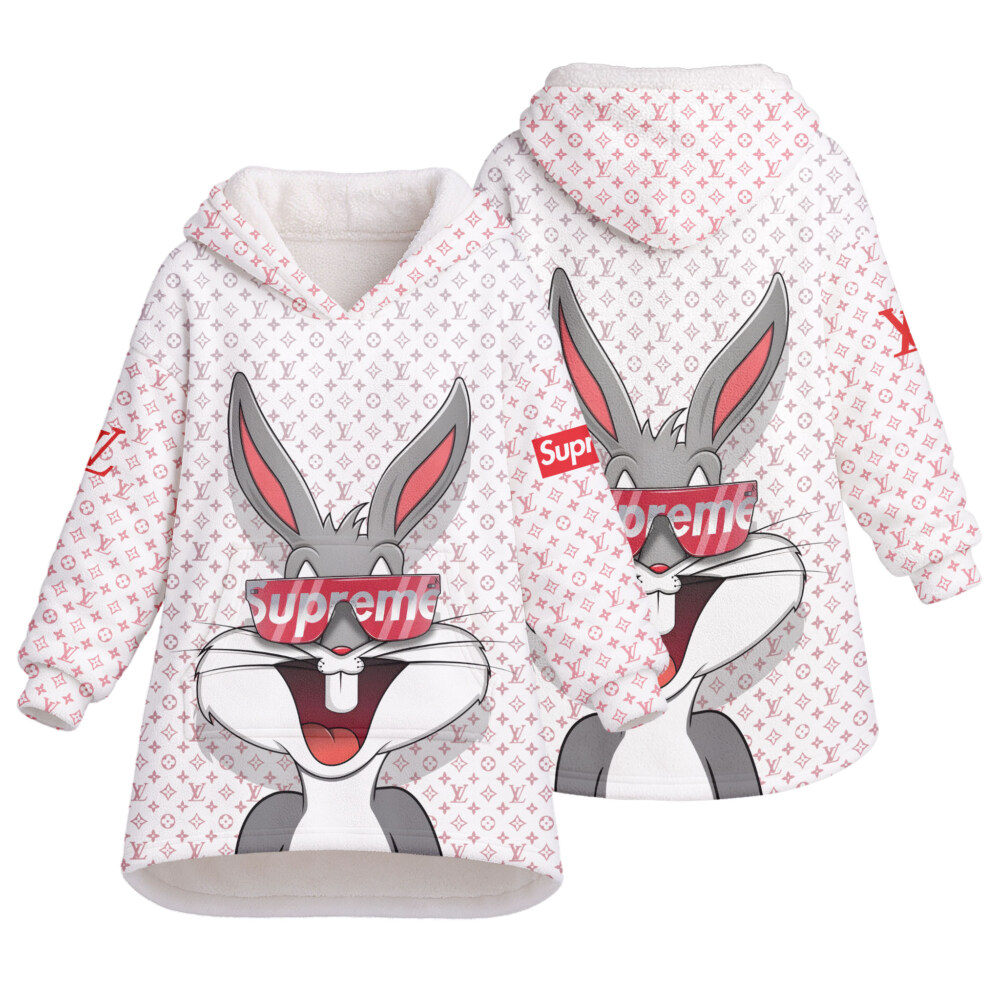 Bunny Rabbit, SUPREME, LOUIS VUITTON - Oodie Blanket Hoodie
