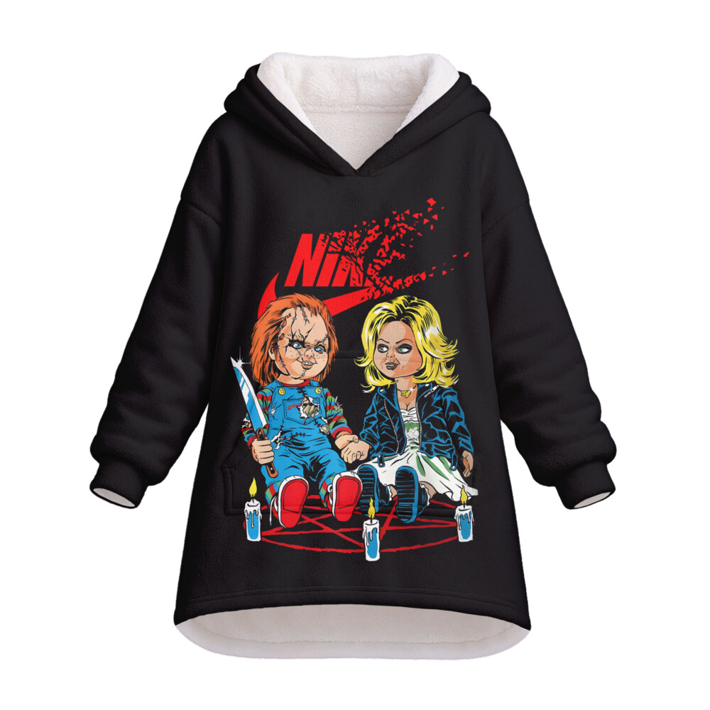 NIKE, Chucky Halloween - Oodie Blanket Hoodie