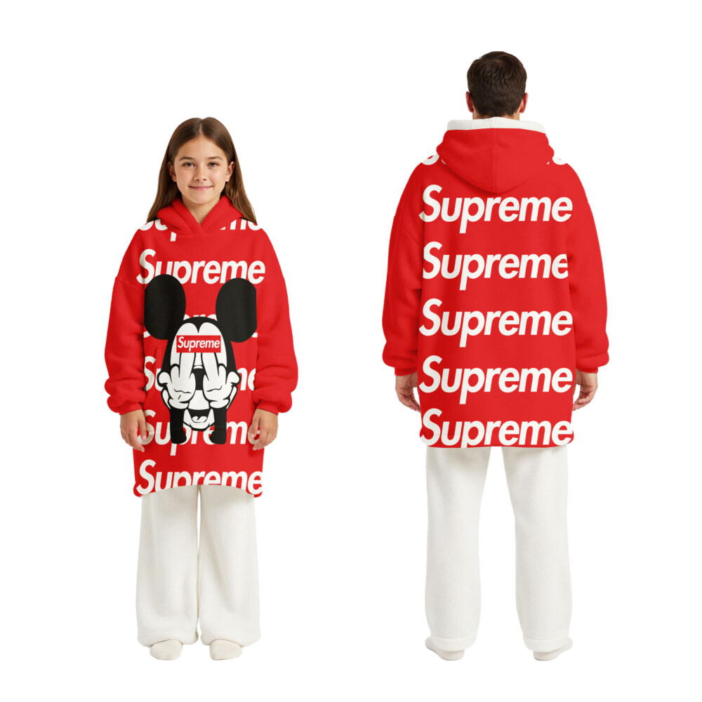Mickey Mouse, SUPREME - Oodie Blanket Hoodie